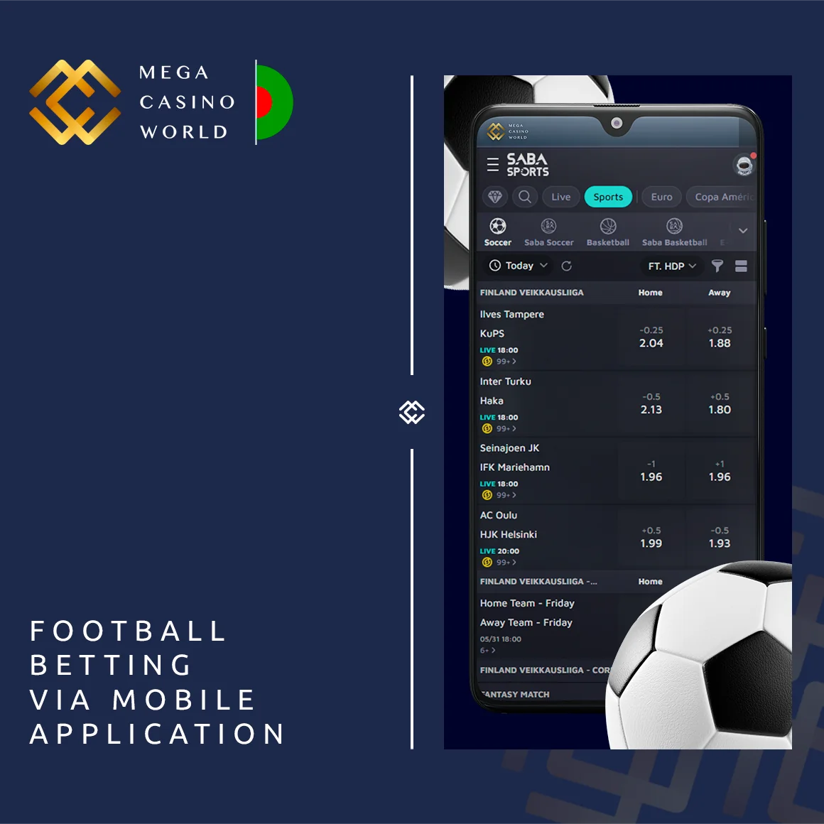 Football Betting for Bangladesh Players via the MCW App