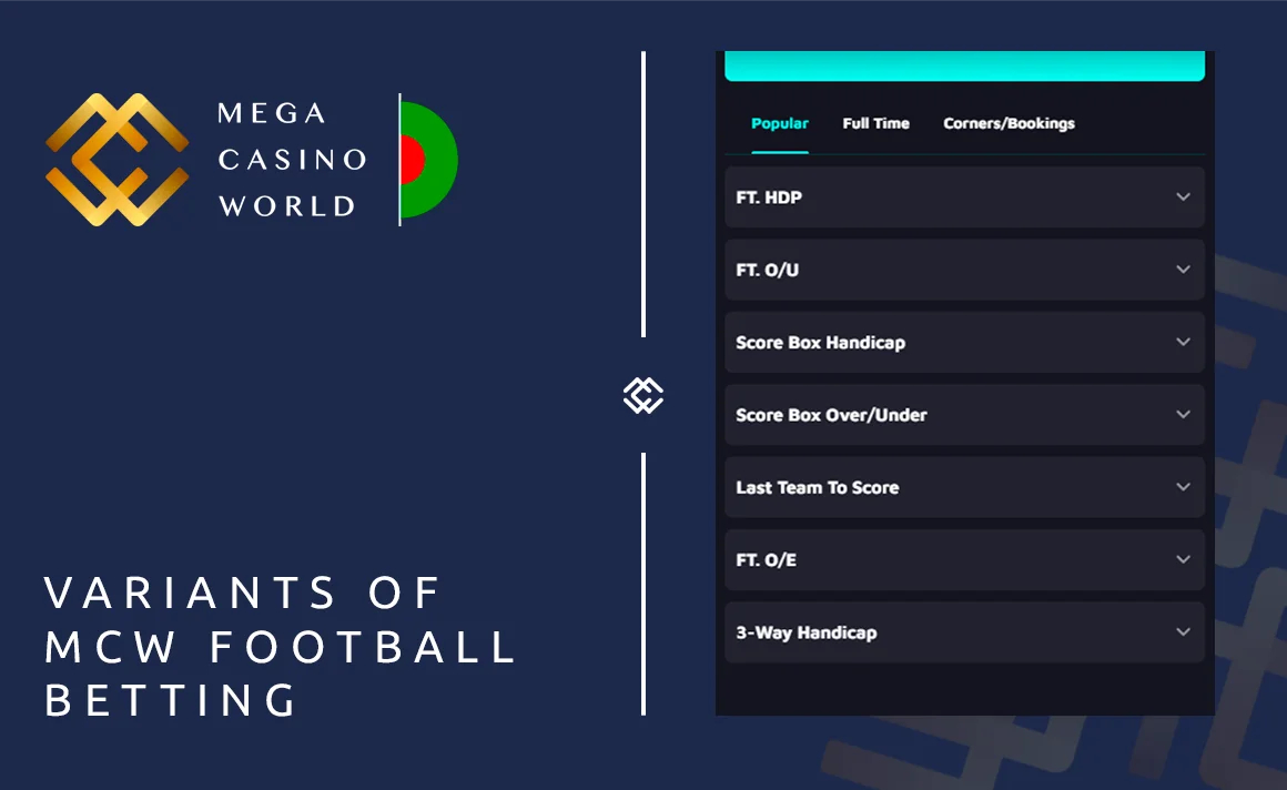 Types of Football Betting Odds Available at MCW Bangladesh