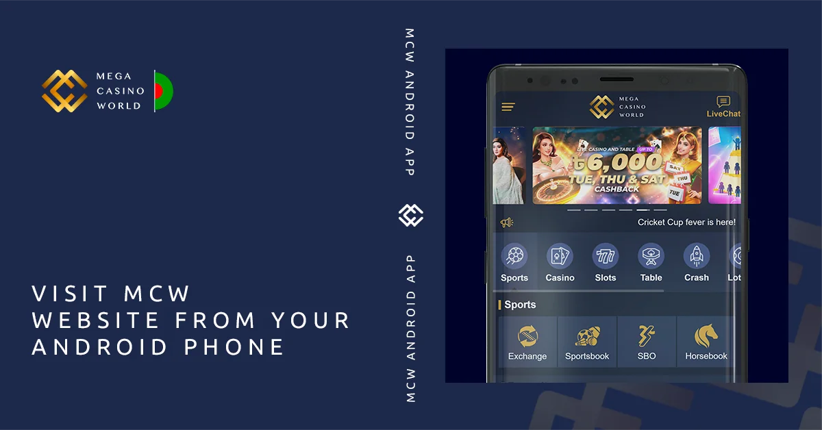 Head over to the MCW site to begin your Android app download