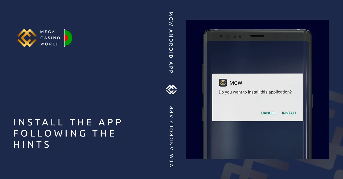 Complete the MCW Android app setup by following the prompts
