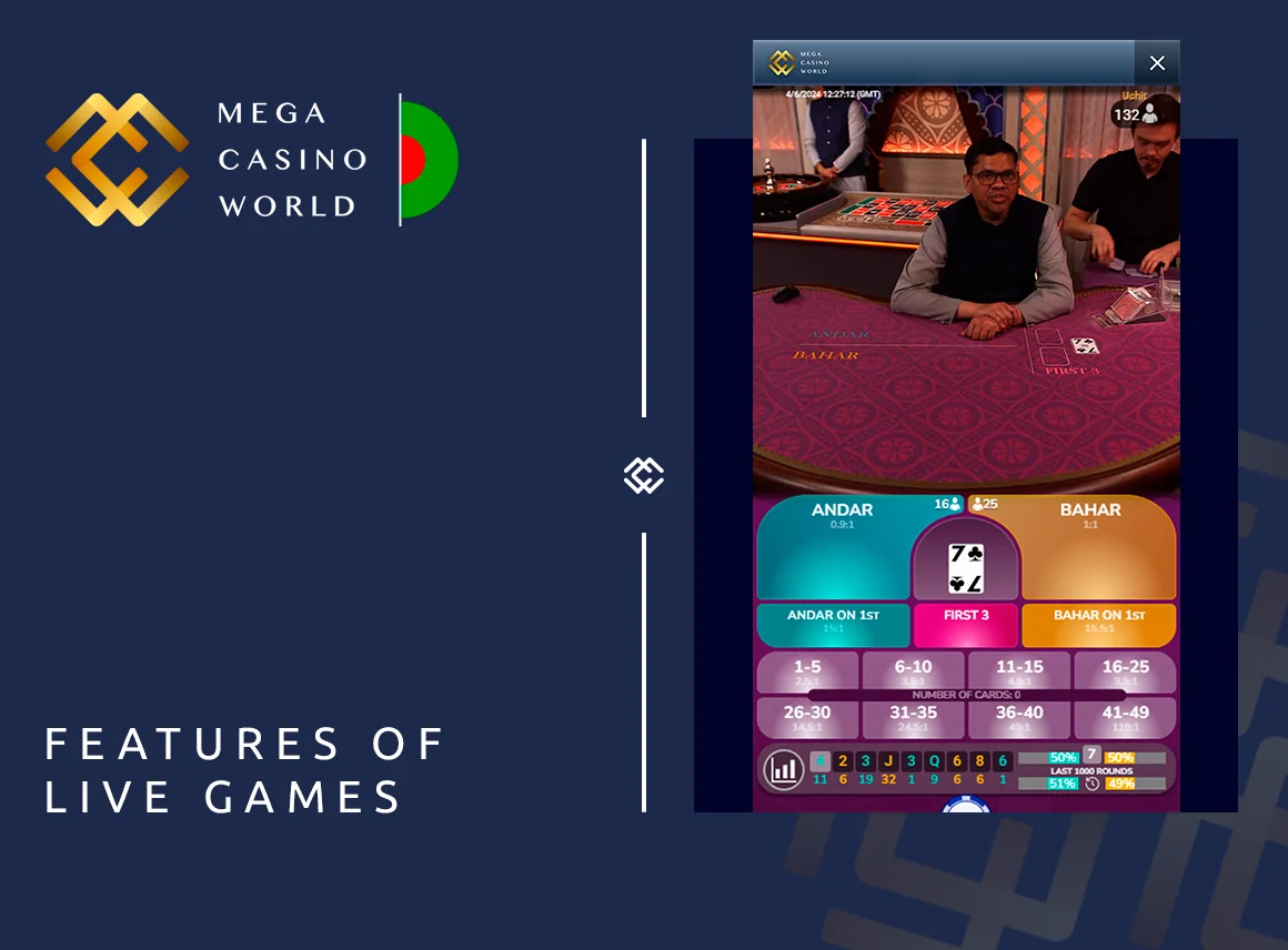 Key advantages of choosing MCW's live casino games