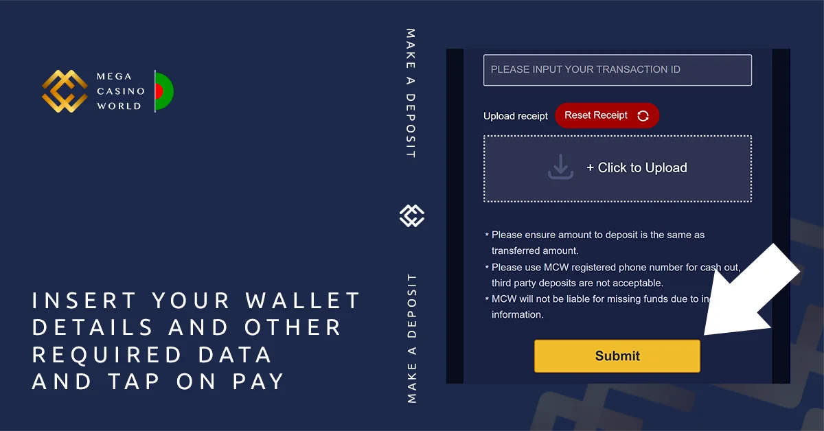 Complete the process by entering the required payment details on the MCW Bangladesh page.