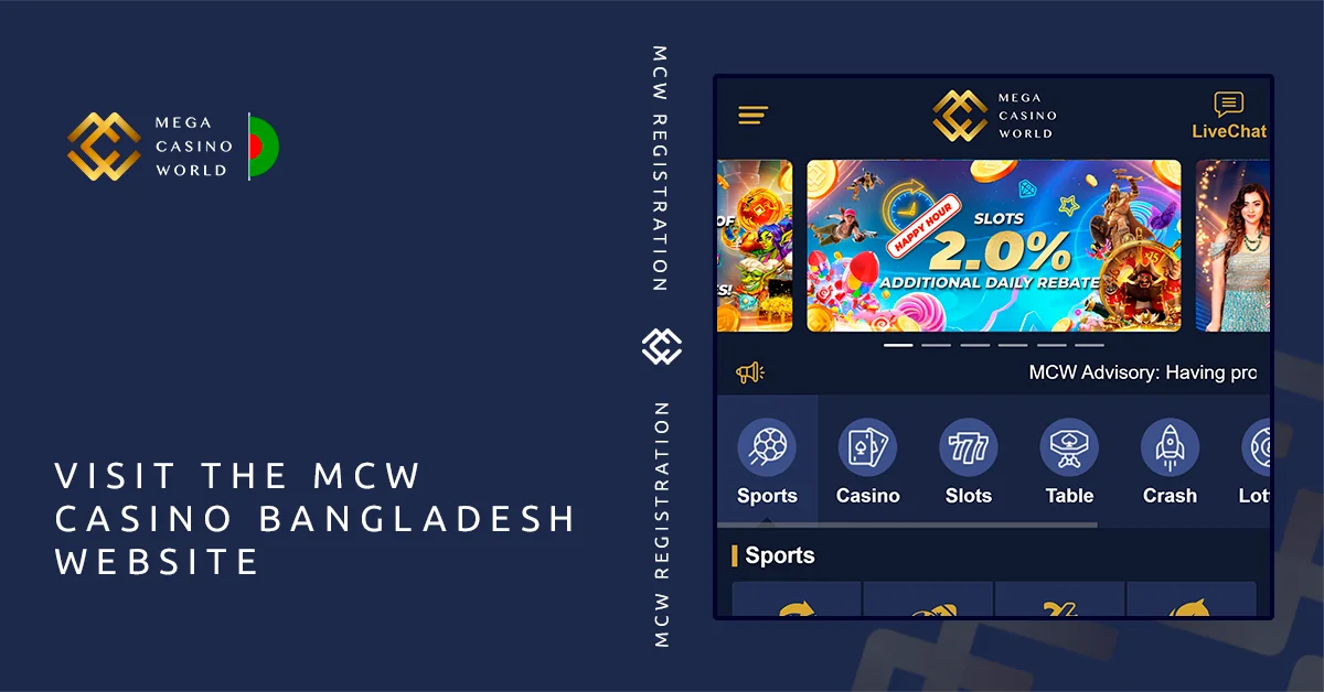 Visit the MCW Bangladesh homepage to begin your registration.
