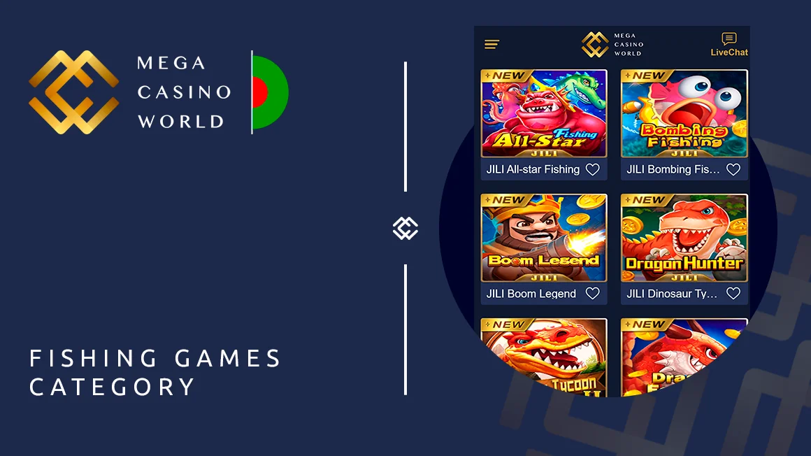 Discover the most popular Fishing Casino games available at MCW Bangladesh