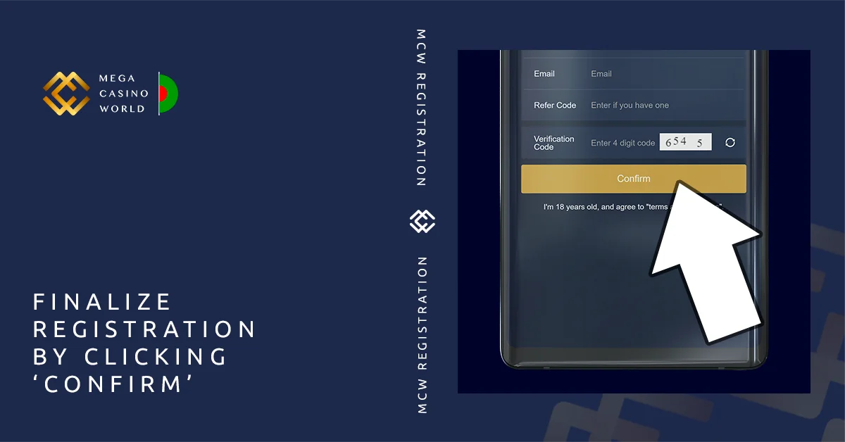 Complete your sign-up by clicking the \"Submit\" button.