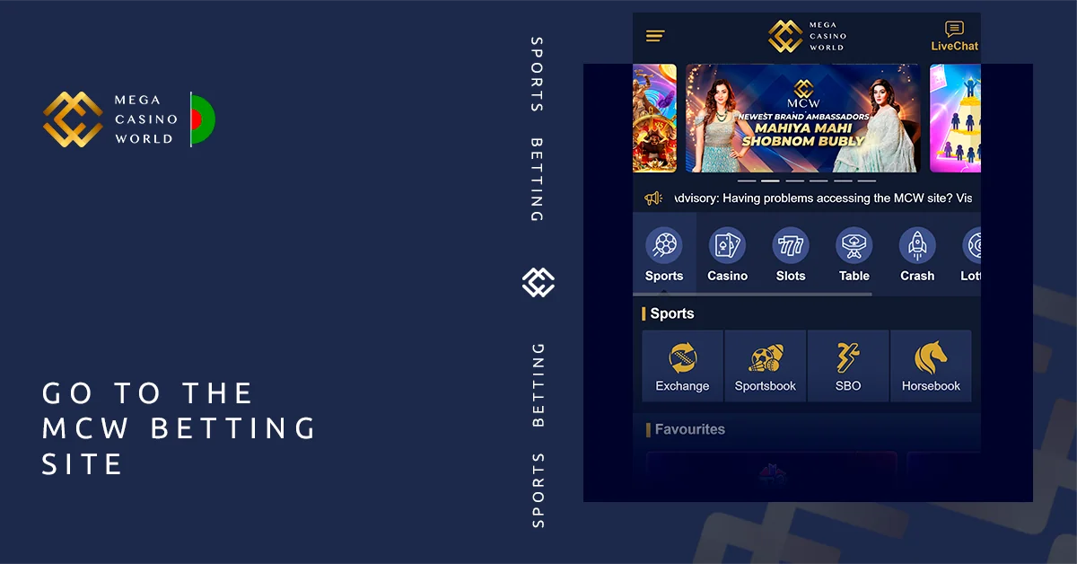 Head over to the MCW website to begin your betting journey